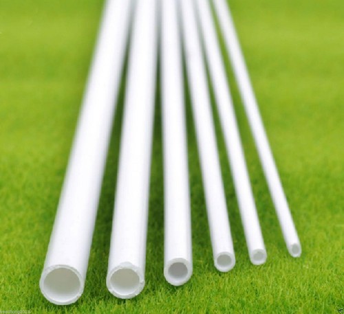 QUARKZMAN Lot De 20 Tubes Plastique ABS 4mm X 250mm - Pour