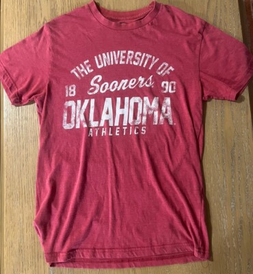 Rivalry Threads The University Of Oklahoma Sooners Athletics Tee T-Shirt S 34/36