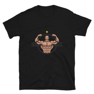 Muslce Flex Fitness Gym T-Shirt