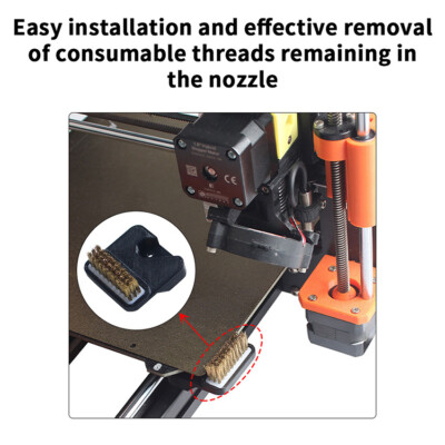 Brass Nozzle Cleaning Brush Replacement Accessories for Prusa