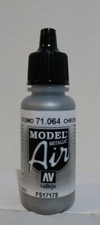 Vallejo Model Air 71.064, Chrome 17ml.