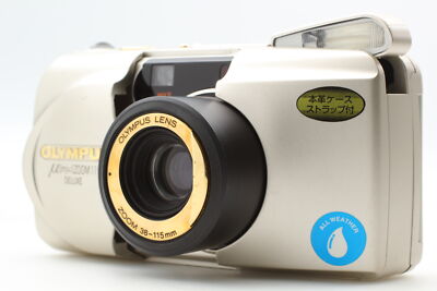 Near MINT ] Olympus Mju μ Zoom 115 Deluxe Point & Shoot Film