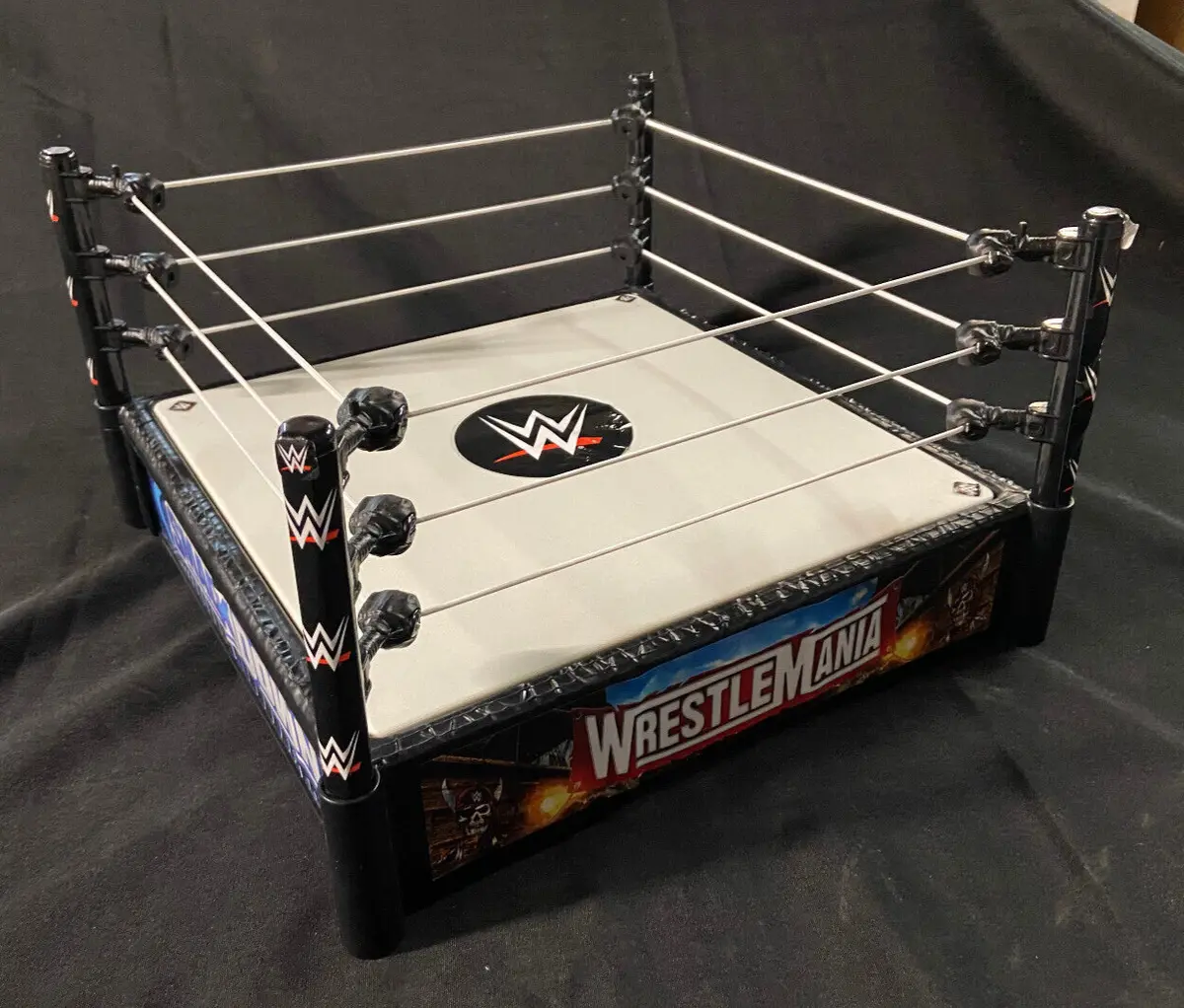 Figures Toy Company Premium Metal Real Scale Wrestling Ring for WWE  Wrestling Action Figures : Toys & Games - Amazon.com