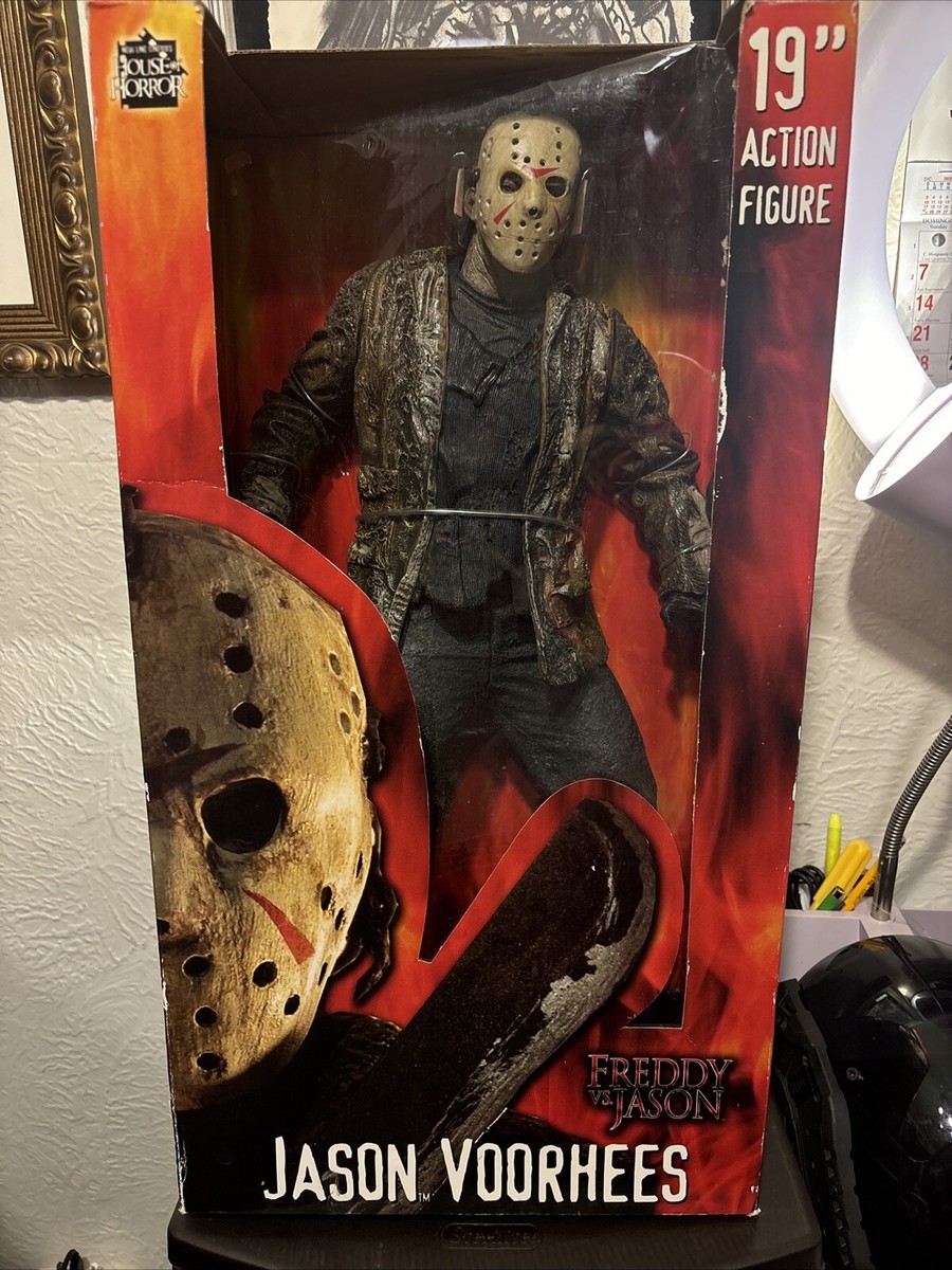 Jason Voorhees 19インチ アクションフィギュア Freddy Vs Jason 19 INCH JASON VOORHEES FIGURE NECA 2004 | eBay