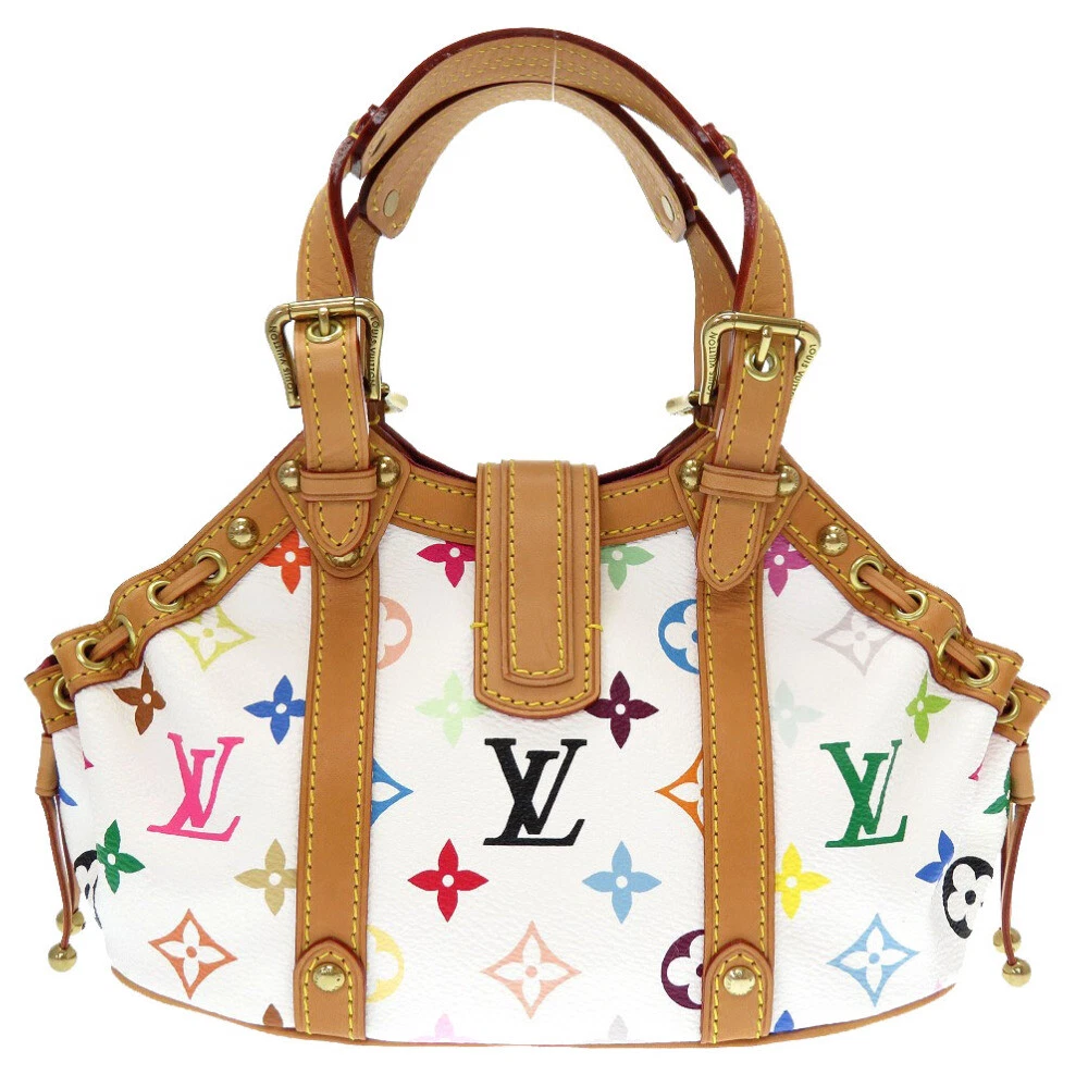 Louis Vuitton White Monogram Multicolore Theda PM Louis Vuitton