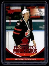 2023-24 Team Canada Juniors Prospectus Momentous Red Brennan Othmann 268/549