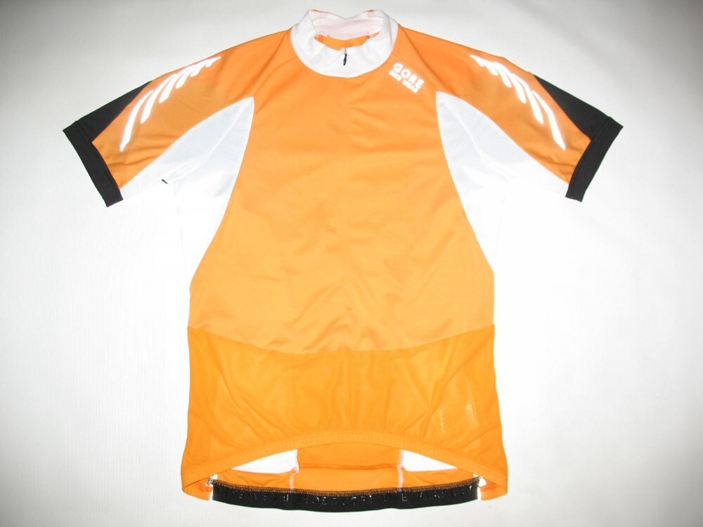 Gore Bike Wear Xenon Cycling Jersey Bicycle Bike Top Shirt Men Orange Size  XL