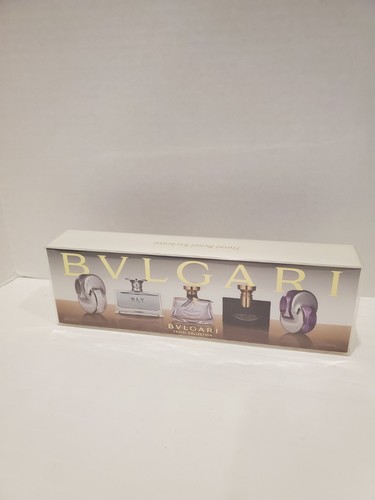 Bvlgari 5 pc Gift set for Women-0.17 oz /5 ml EDP Mini spray Set-Jasmin Noir-BLV