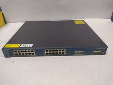 WS-C3550-24-SMI Cisco Catalyst 3550 24-Port Managed Ethernet Switch w/ Rack Ears