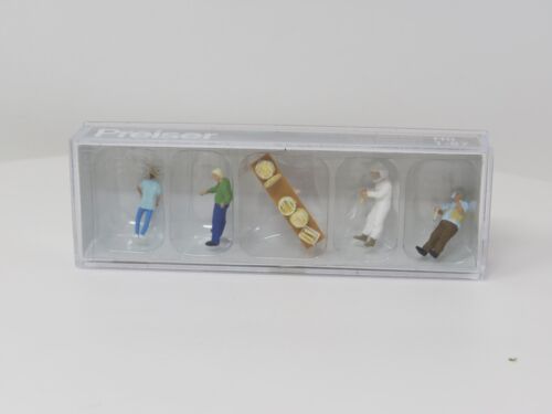 Preiser HO 10753 Beekeepers Farm Honey Stand Farmers People Figure Set