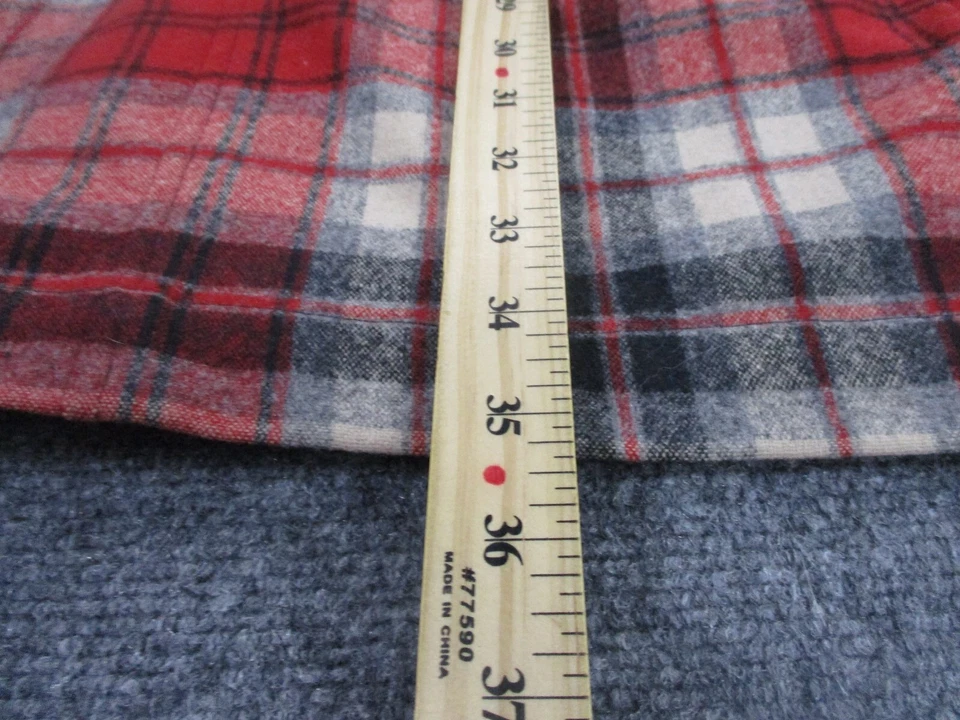 Vestido Pendleton Adulto S Rojo Lana a Cuadros Colección Portland EE. UU. Espalda Abierta Para Mujer Foto 4 de 4