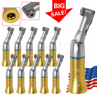 1-10 NSK Style Dental Slow Low Speed Handpiece Contra Angle Latch E-type FDA&CE