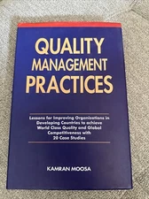 Quality Management Practices by Kamra Moosa book Lessons for Improving Organizat