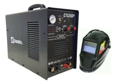 PLASMA CUTTER 50A PILOT ARC HELMET SIMADRE 3IN1 200A TIG ARC MMA WELDER 520DP