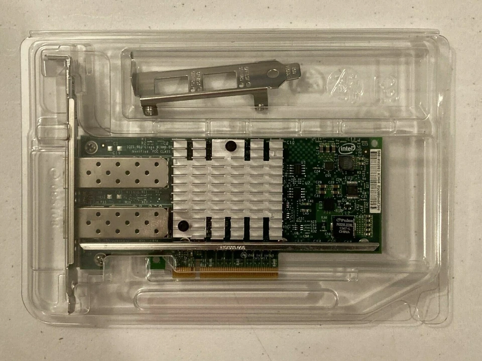 Dell INTEL X520-DA2 Server Adapter 10 Gbps Dual Port E10G42BTDA both brackets - Image 2 of 2