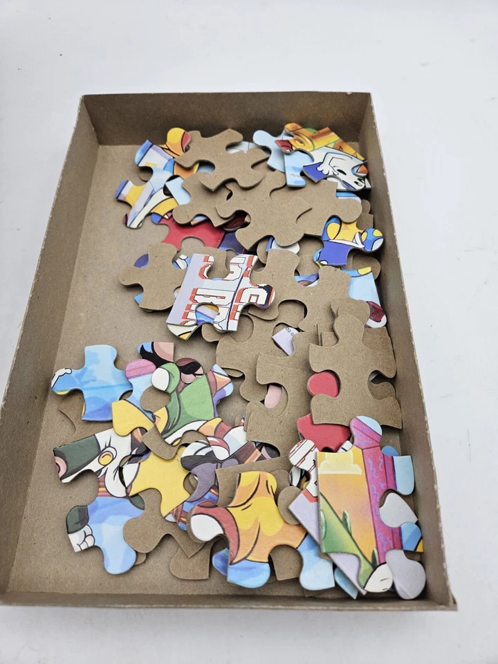 Vintage MB Super Mario Bros. 60 piece puzzle 1989 Bowser - Image 2 of 2