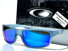 NEW Oakley GIBSTON Matte Trans Stonewash POLARIZED Galaxy Blue Sunglass 9449