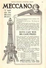 Meccano Model Ad-1914 Popular Mechanics