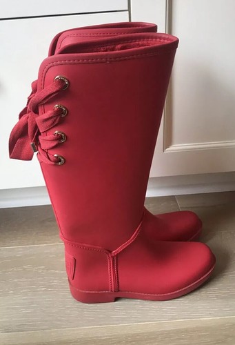 Coach Womens 6B $148 Tristee Red Back 