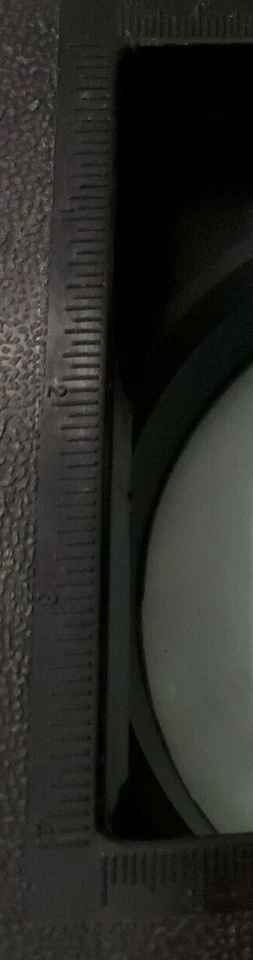 Cross Stitch 5 x 6 Magnifying Glass with Easel and Ruler on side. Foto 4 de 4