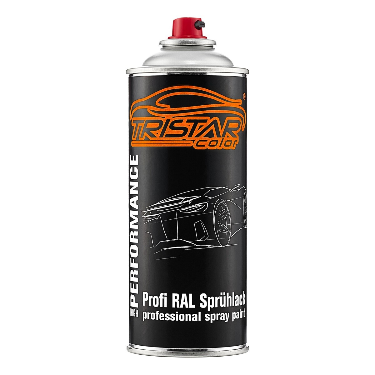 TRISTARcolor RAL 1015 Hellelfenbein Spraydose – 400 Ml, Seidenmatt, Schnelltrocknend, Made In Germany