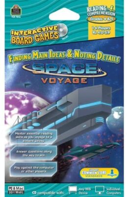 Teachers Created Resources Interactive Board Games ~SPACE VOYAGE~ Grades 4-5