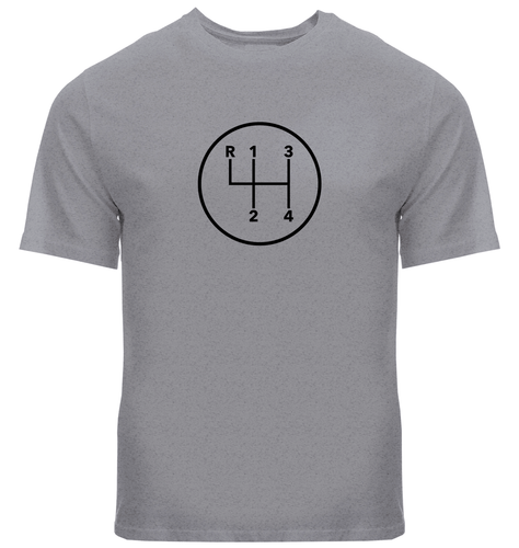 Manual Transmission Gears Shift Pattern 4 Speed Stick Shirts Mens Tee T-Shirt - Picture 14 of 34