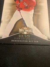 Btt 2009 Topps Triple threads /525 Sepia #27 David Ortiz Boston Red Sox￼