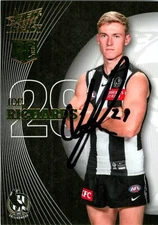 Signed 2023 Collingwood Magpies AFL Premiers Legacy Rookie Card - Joe Richards