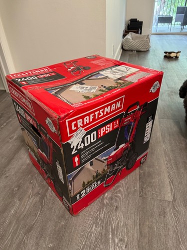 CRAFTSMAN Electric Pressure Washer, Cold Water, 2400-PSI, 1.1-GPM ...