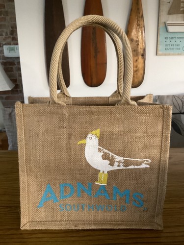 ADNAMS SOUTHWOLD - Maritim / Möwe - Hessisch - 6 Flaschen Weinträger / Tasche