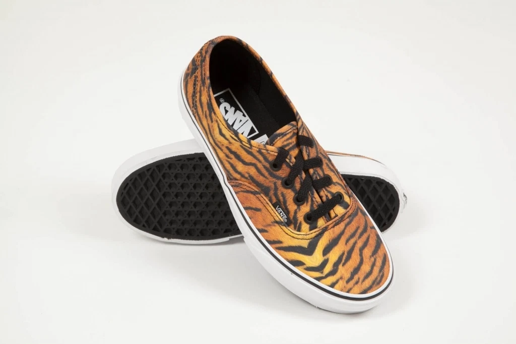SCARPE VANS AUTENTICHE TIGRE MARRONE VERO BIANCO UOMO 3 5 DONNA 5 21 5 CM epoca SKATE