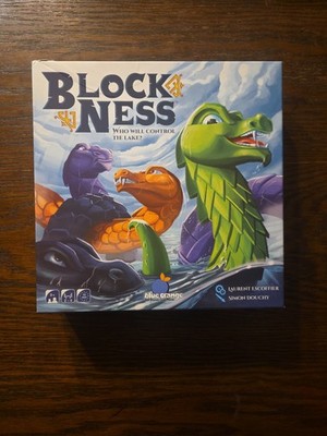 Blue Orange Games, Block Ness, Who Will Control the Lake? board game