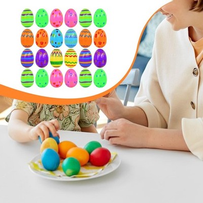 24 Stück befüllbare Ostereier Mehrzweck für Party Gastgeschenke Wohndeko Kinder