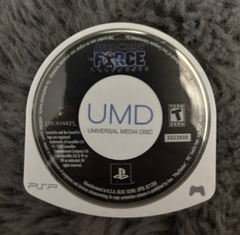 Star Wars: The Clone Wars: Force Unleashed UMD (2008) T Action Region Free