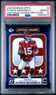 2025 Optic Patrick Mahomes Captain In Charge Purple Stars #/25 PSA 10 Pop 1