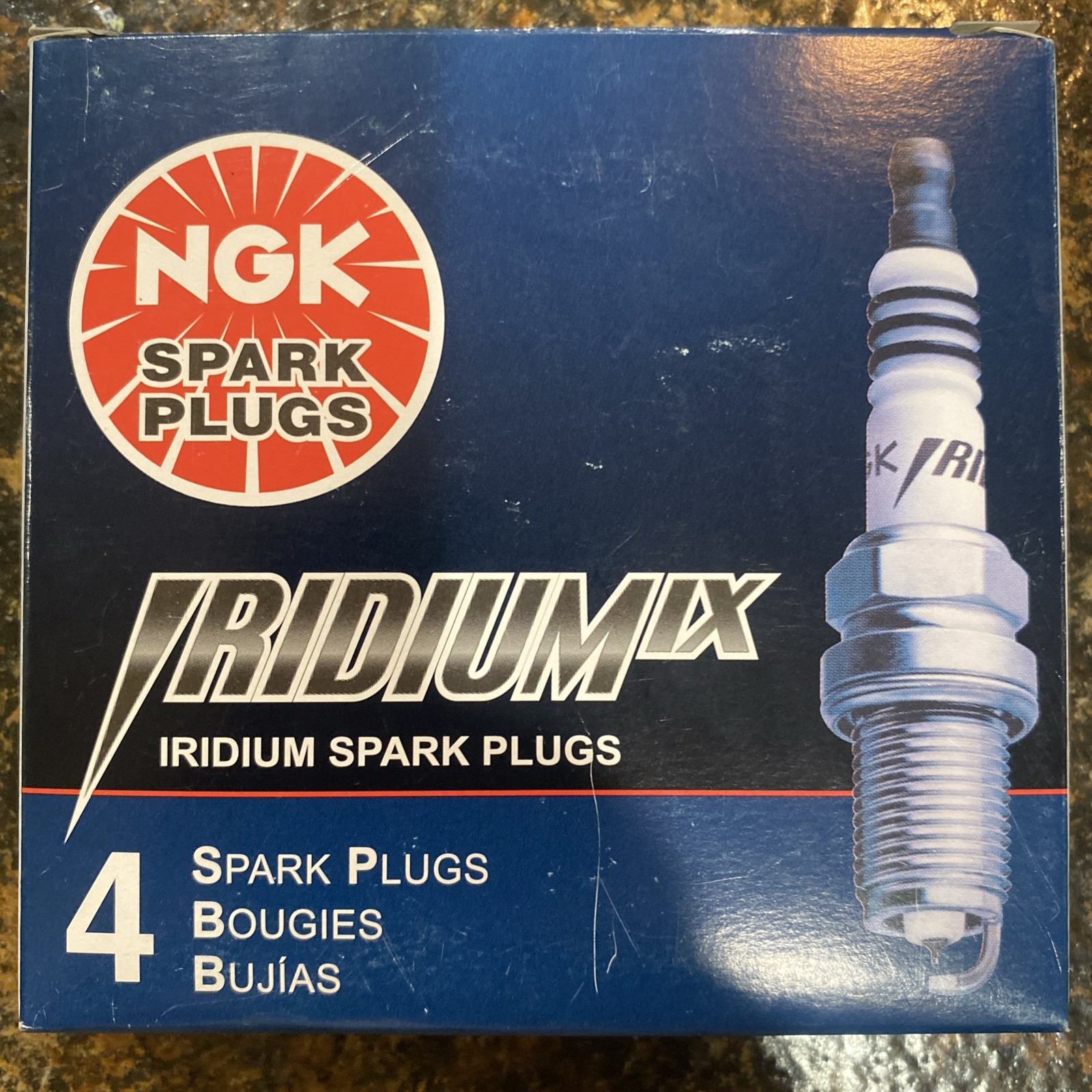 QTY 4 NGK Iridium Spark Plug 0372 ZNAR6AIX-11