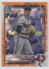 2021 Bowman Chrome Draft Sapphire Edition Orange 20/25 Steven Hajjar 0a9v