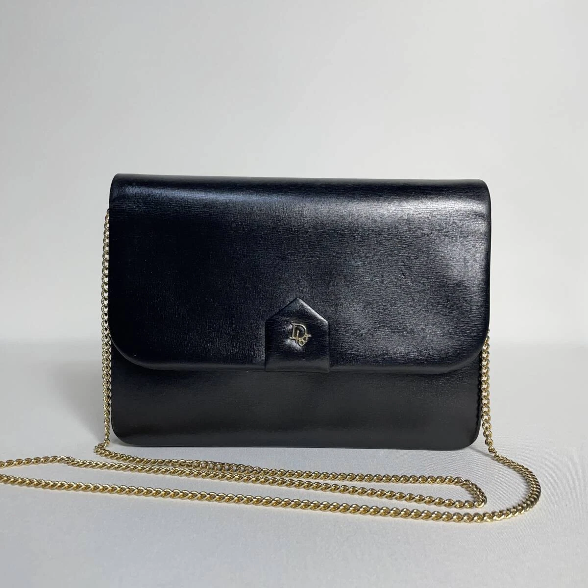 72B226 Sac à bandoulière Beauty Dior noir support logo Dior