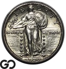 1920-D Standing Liberty Quarter, FULL Head, RARE This Nice, Gem BU++ FH Key Date
