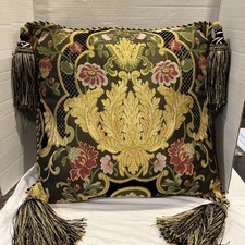 AUSTIN HORN CLASSICS GUSTONE SQUARE TAPESTRY PILLOW 20 X 20 USA Made