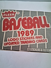 br4  2 sets ) 1989 Fleer Baseball Update Traded Sets Factory Sealed boxes