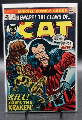 The Cat #3   Marvel (1973) VG+