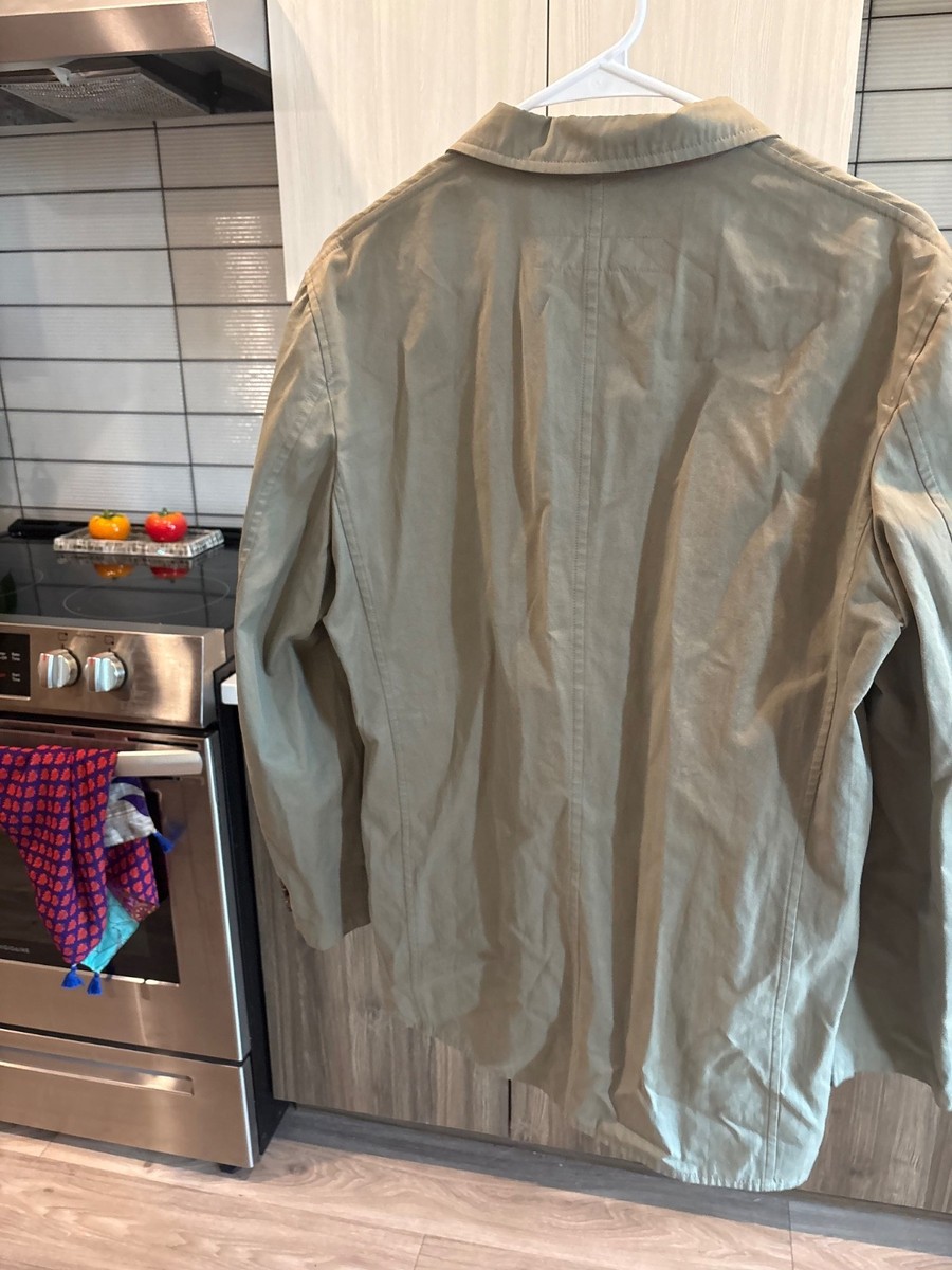 Comme des Garçons Homme jacket with pink polka dot linning View 3