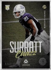 2021 Panini Luminance Chazz Surratt 125 Gold /299 Rookie Card RC Vikings. rookie card picture