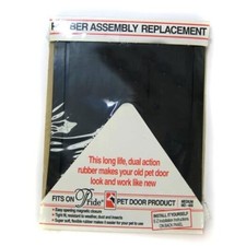 Doors Rubber Assembly Replacement Pet Door Flap - XLarge 21.5" L x 16.5" W