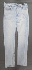 Levi's 510 Skinny Fit Jeans Mens 30x32 Blue Denim Cotton Stretch Light Wash