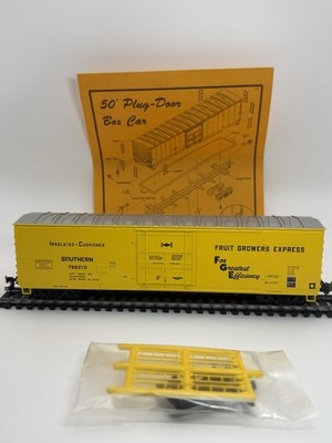 HO Details West SFGX 50  Insulated Boxcar Kit   Partially Assembled