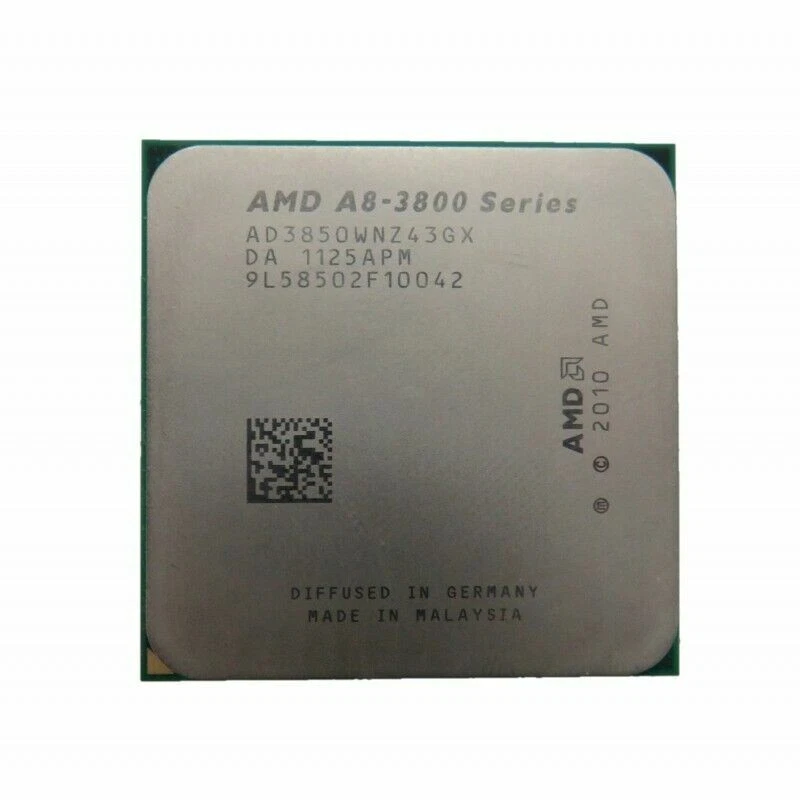 AMD A8-Series A8-3850 2.9 GHz Socket FM1 AD3850WNZ43GX CPU Processor 100W - Image 2 of 4
