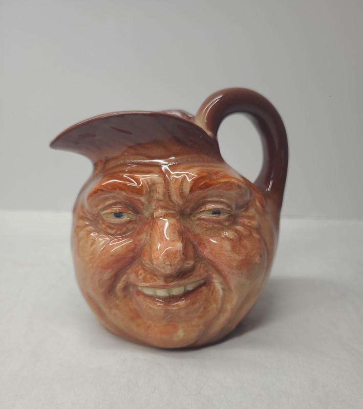 Royal Doulton 'John Barleycorn Old Lad' 3.5" Jug England  782778 Vtg